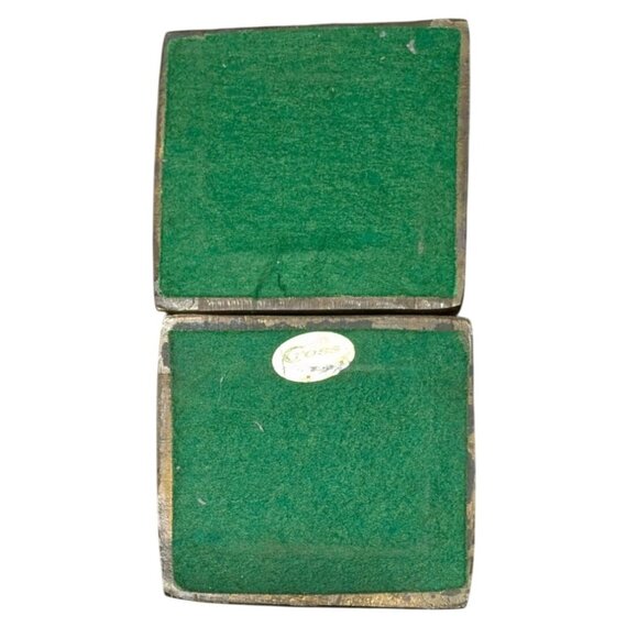 Praying Hands Brass Bookends By Gossa 8" Tall Pair Vintage Home Office Decor - Picture 7 of 15